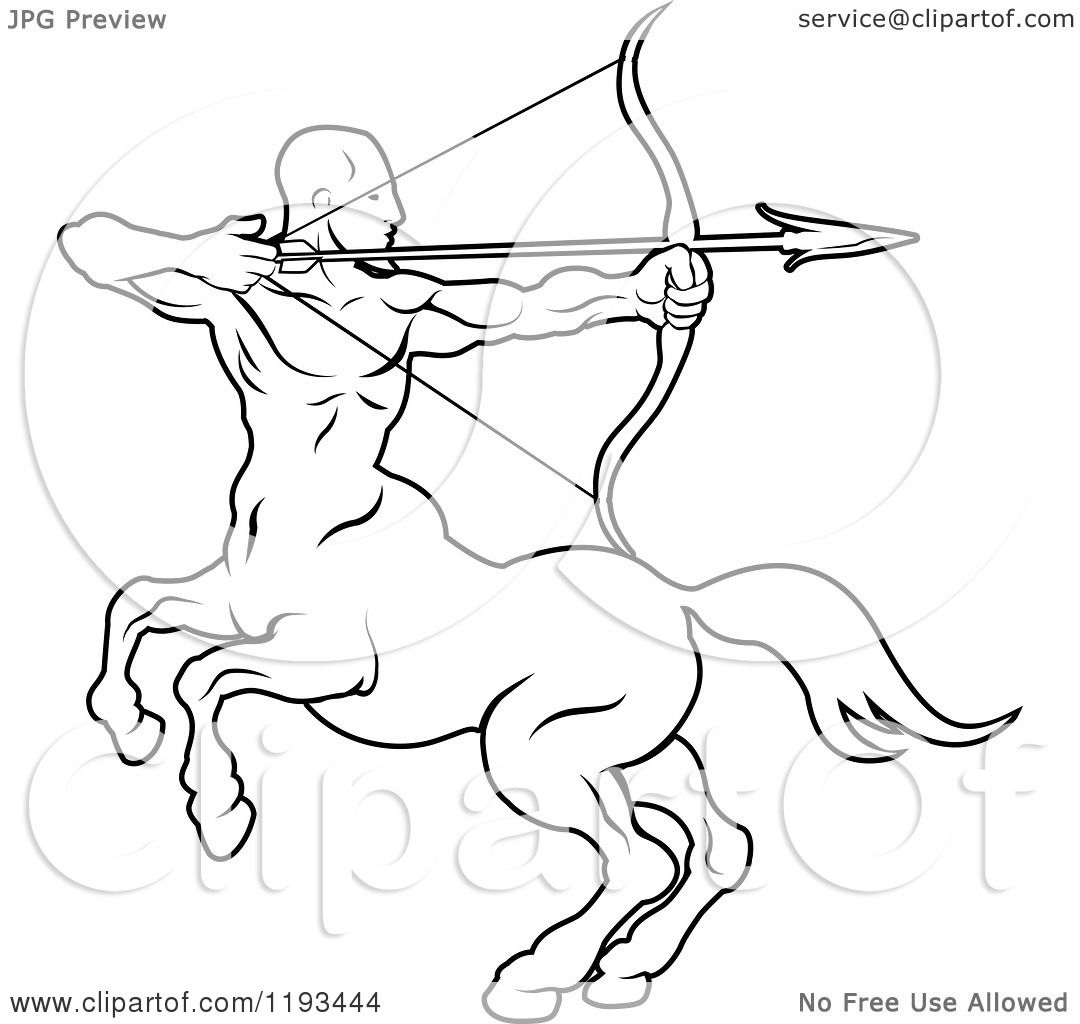 sagittarius coloring pages - photo #16