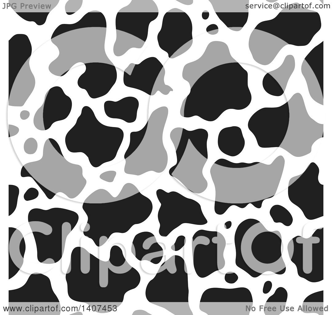 cow pattern clipart - photo #47