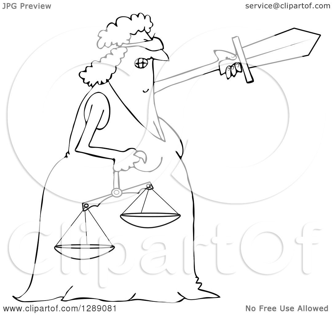 lady justice coloring pages - photo #11