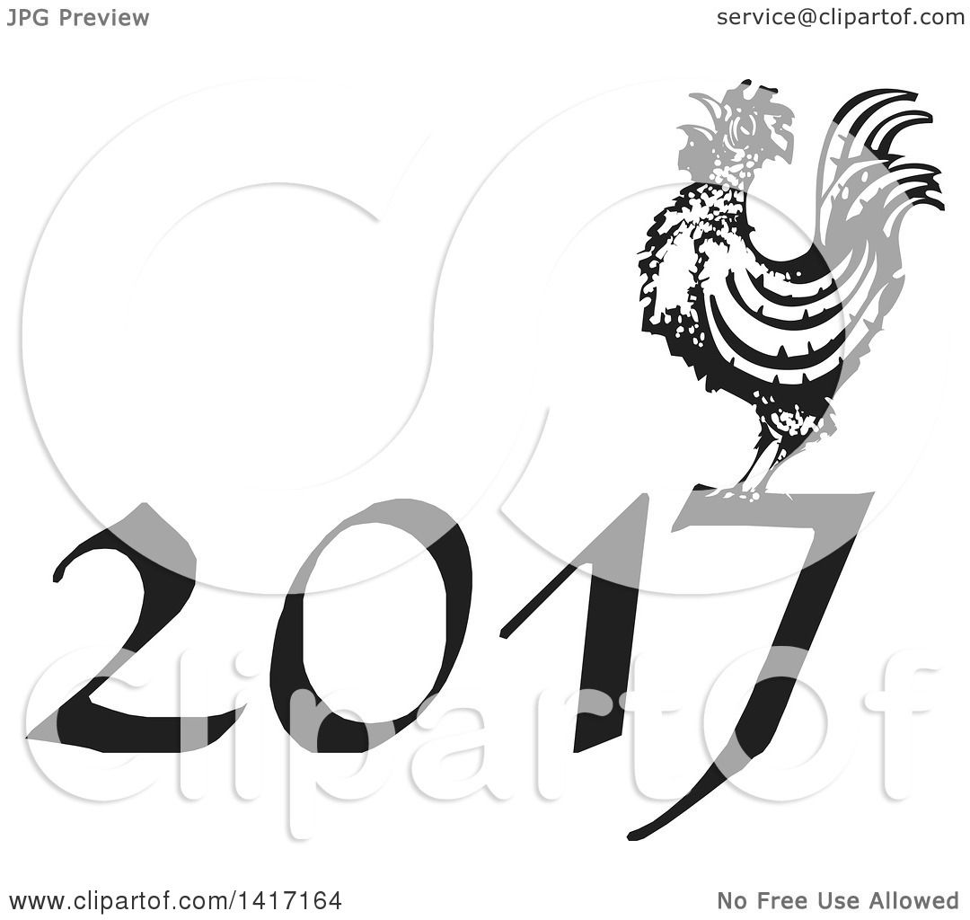 clipart rooster crowing - photo #47