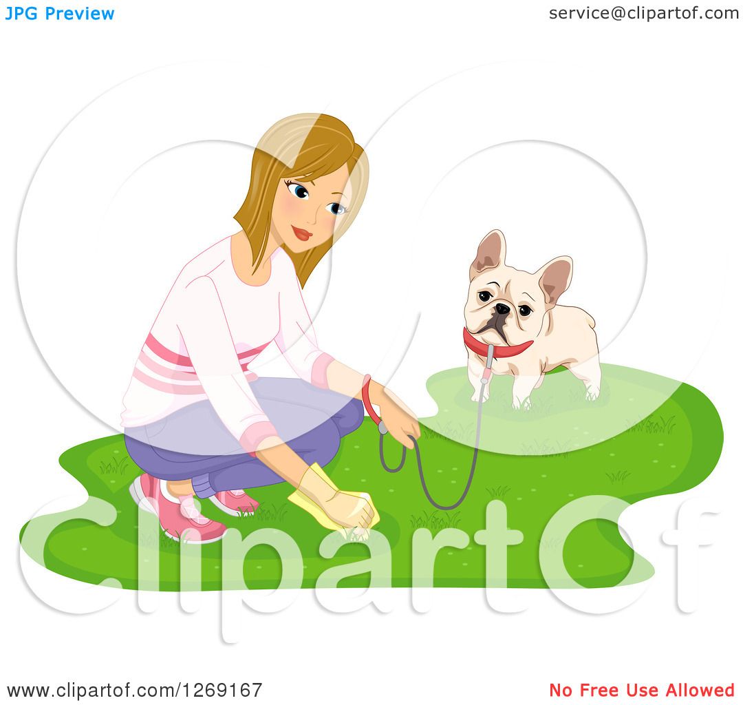 clipart of picking up dog poop - photo #8