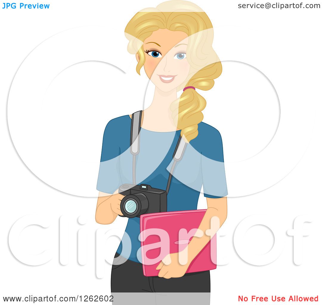 clipart woman with camera - photo #36