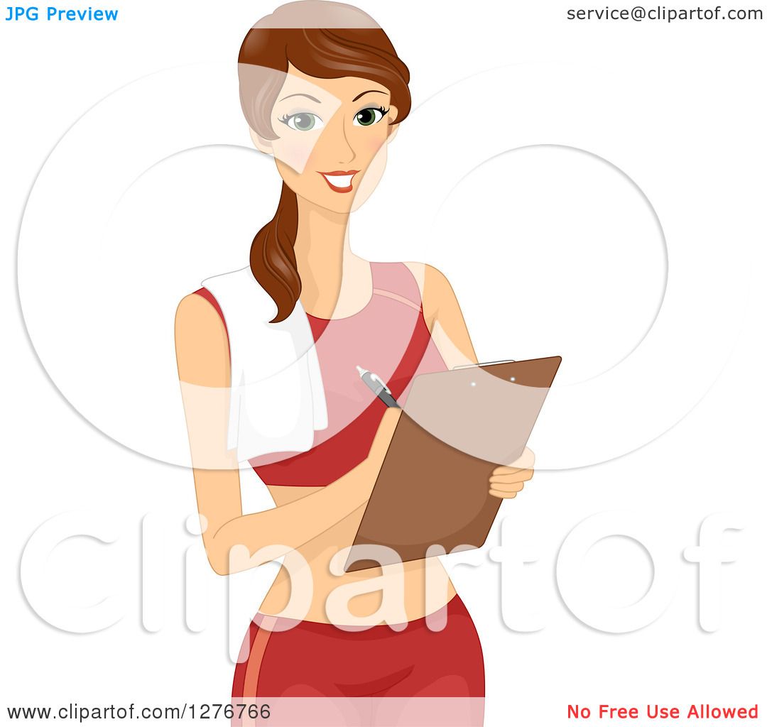 fitness trainer clipart - photo #10