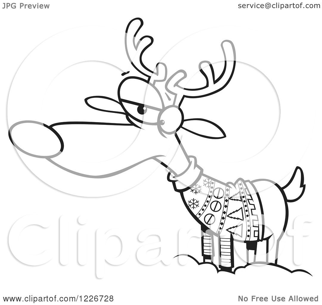 ugly christmas sweater coloring pages - photo #43