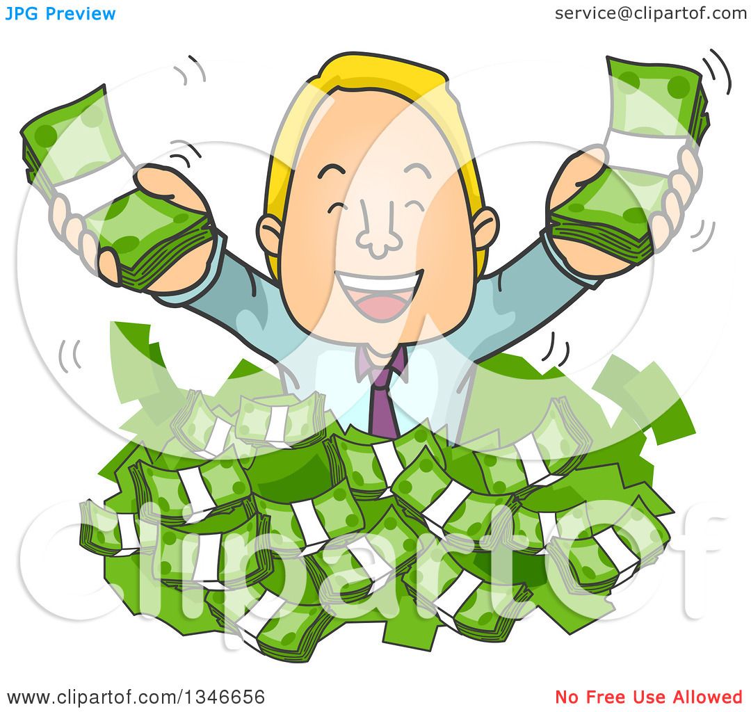 clipart man with money - photo #34