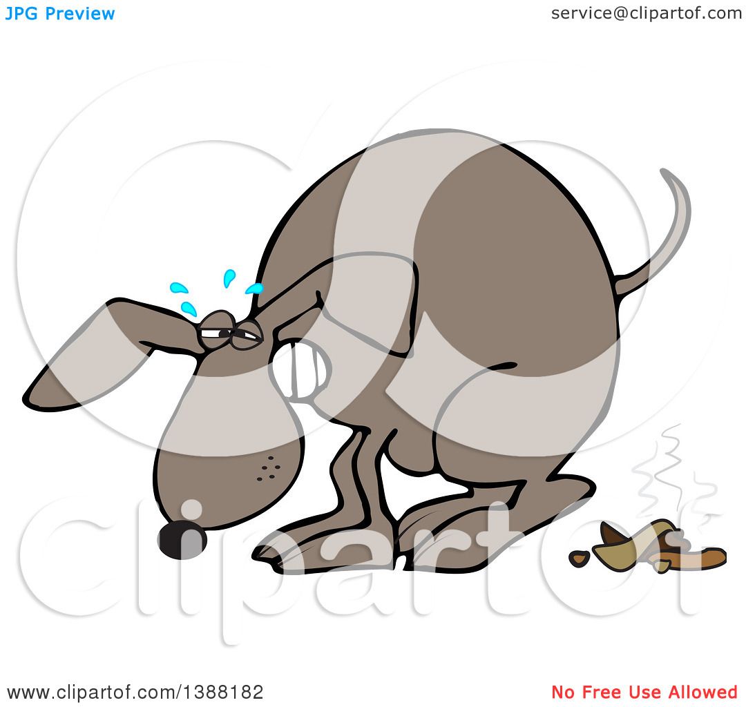 clipart dog pooping - photo #17