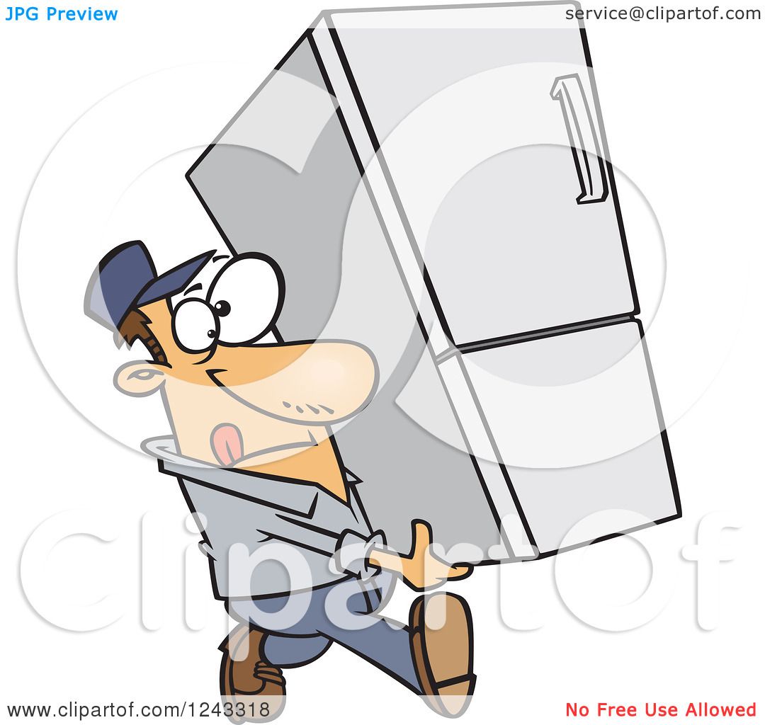 delivery man clipart - photo #23
