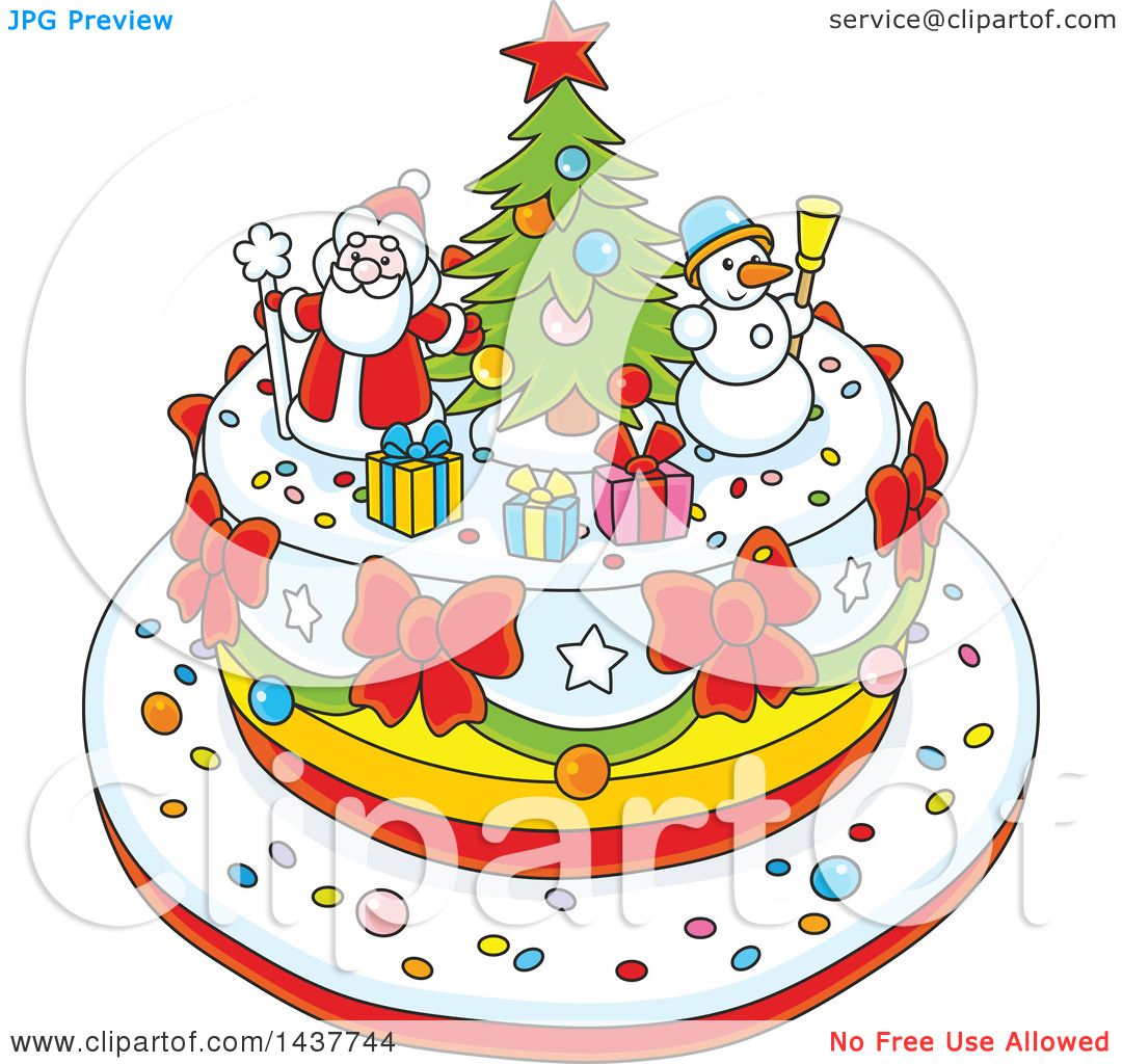 clip art christmas cake - photo #33