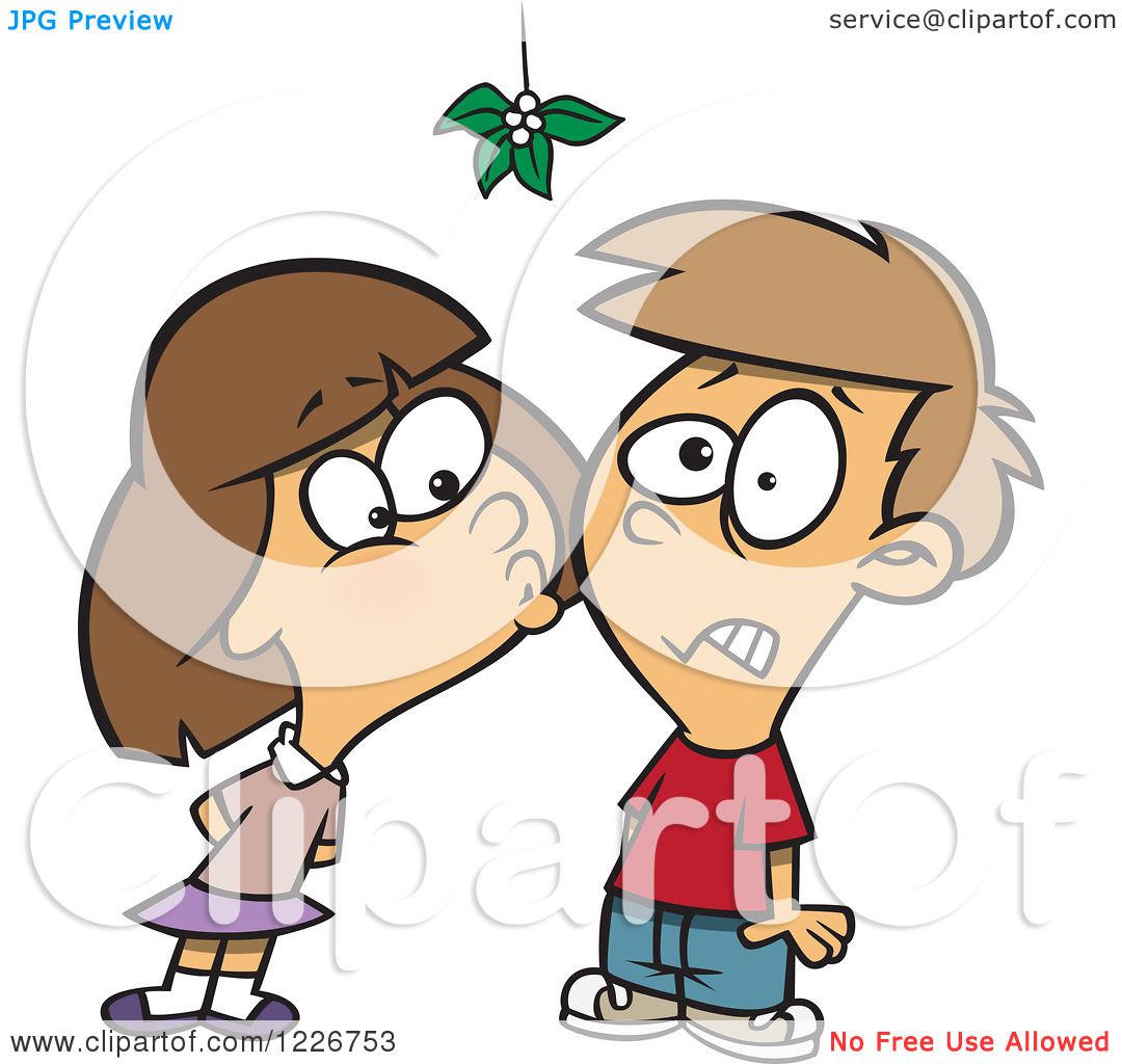 boy and girl kissing clipart - photo #28