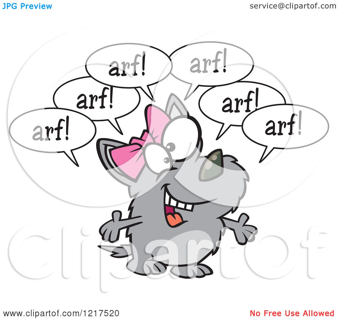 clipart of a dog barking - photo #34