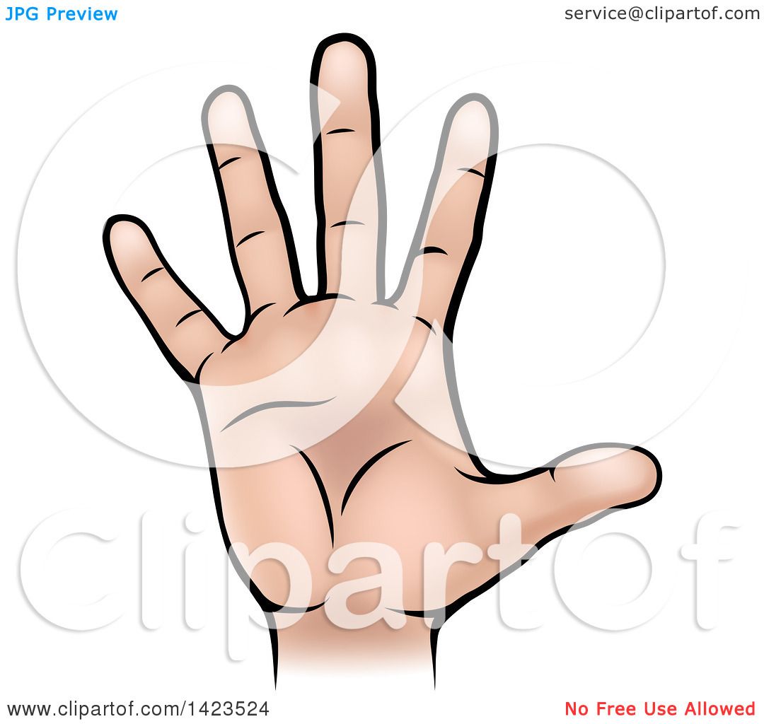 clipart of human hand - photo #30
