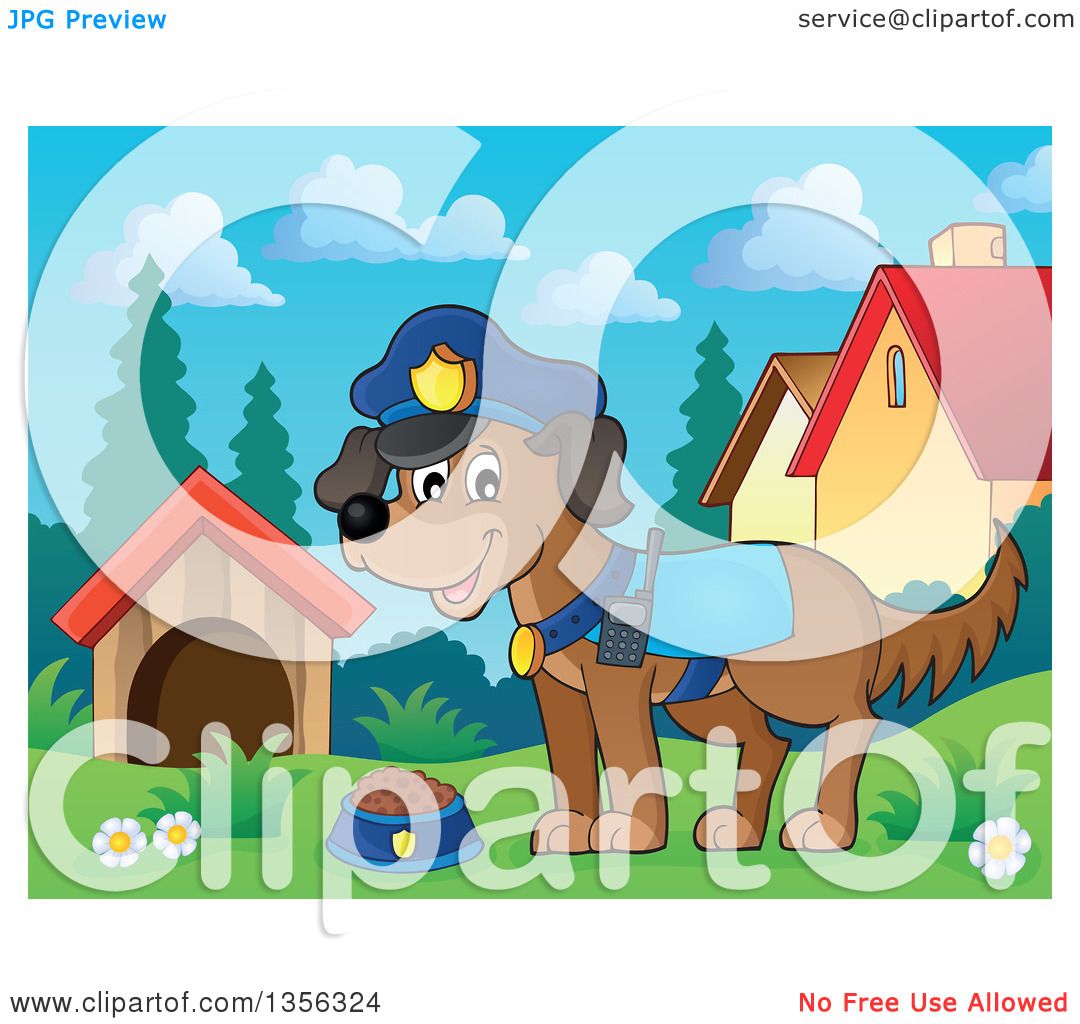 free clipart police dog - photo #43