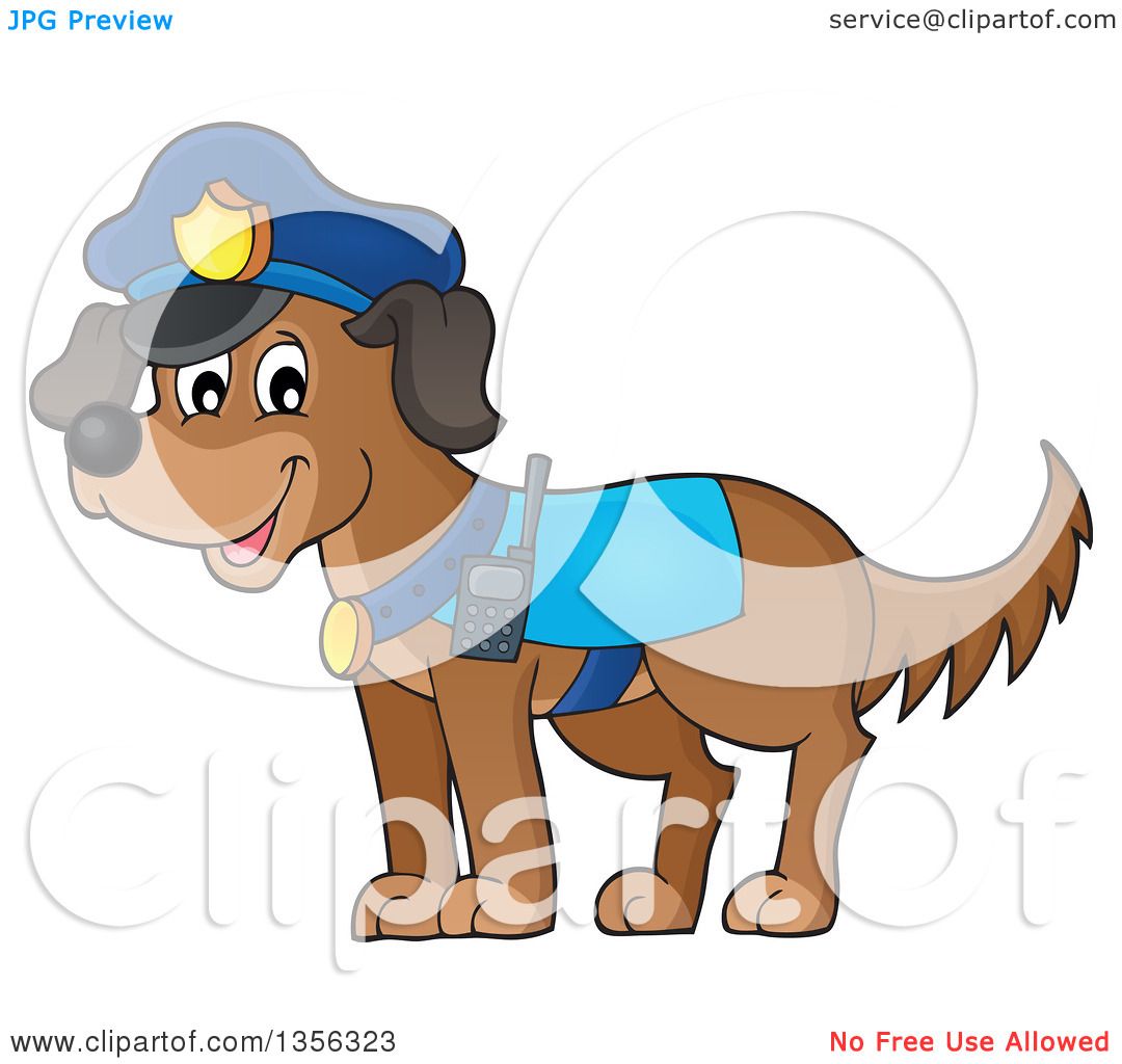 free clipart police dog - photo #19
