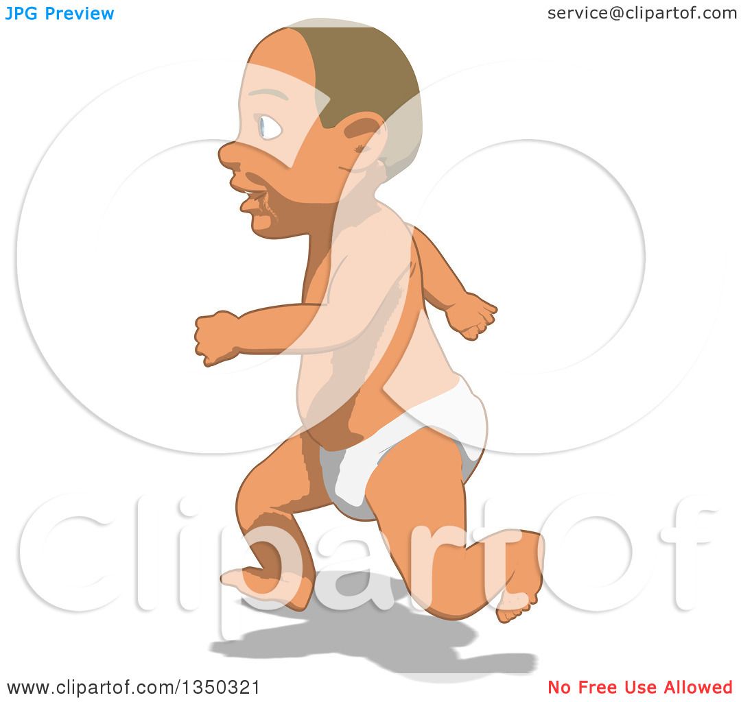baby running clipart - photo #3