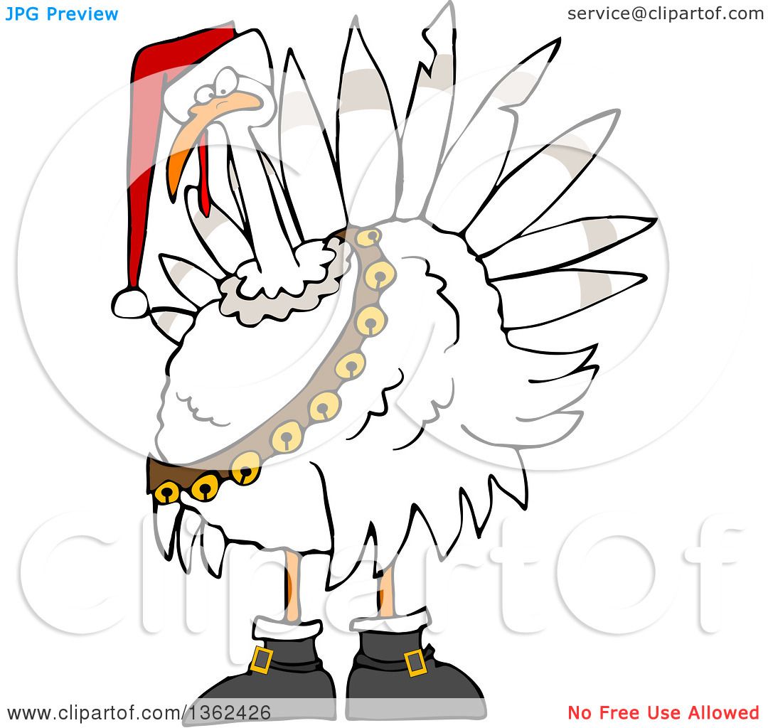 christmas turkey clipart - photo #29