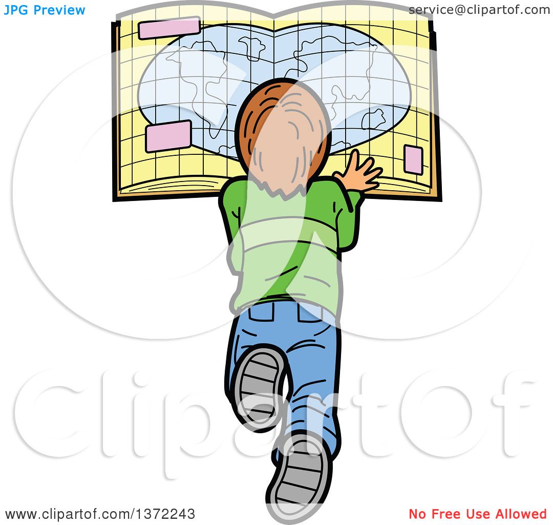map reading clipart - photo #14