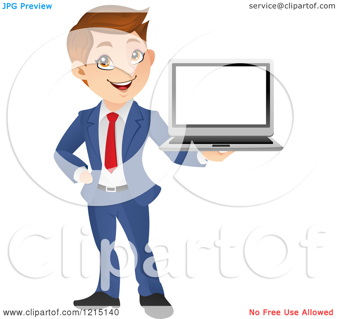 clipart man with laptop - photo #26