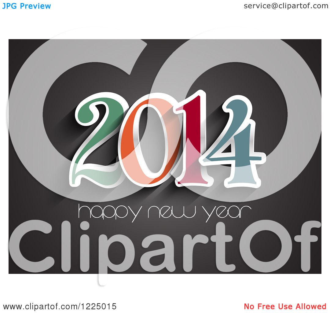 free clip art of happy new year 2014 - photo #39