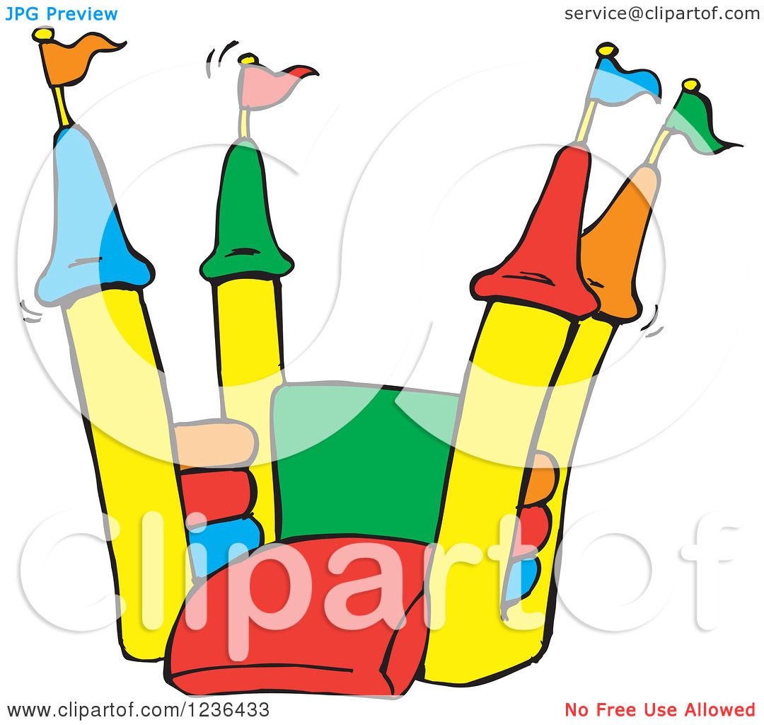 jumping castle clipart - photo #38