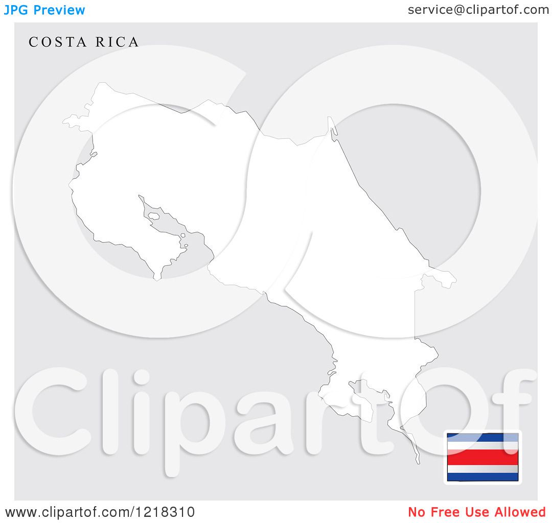 clipart map of costa rica - photo #26