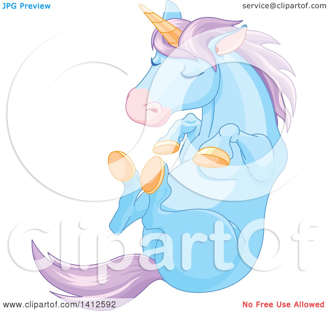 purple unicorn clipart - photo #46