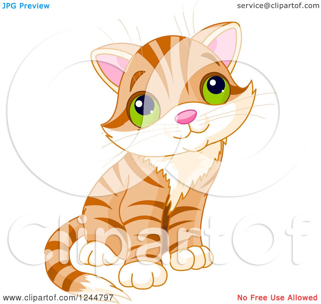 ginger cat clipart - photo #37