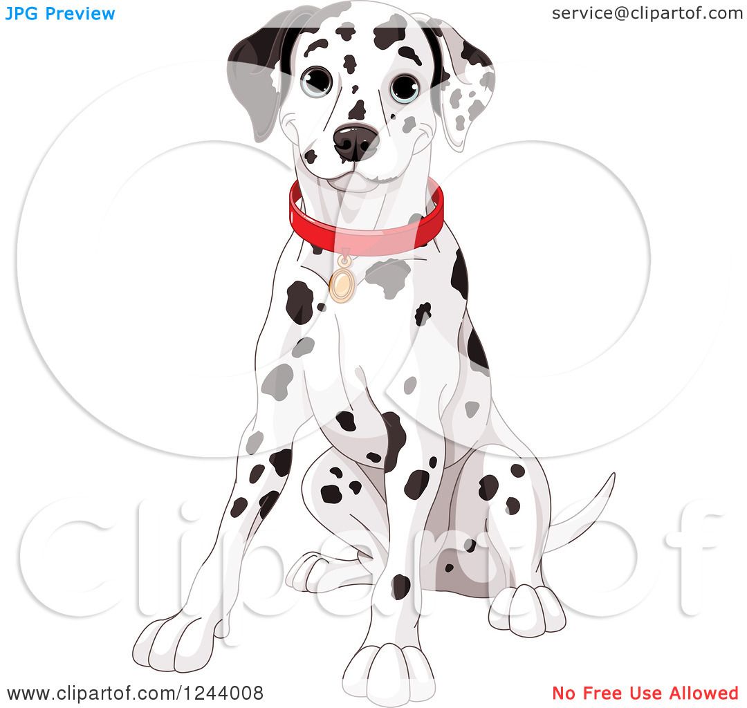 dalmatian fire dog clipart - photo #36