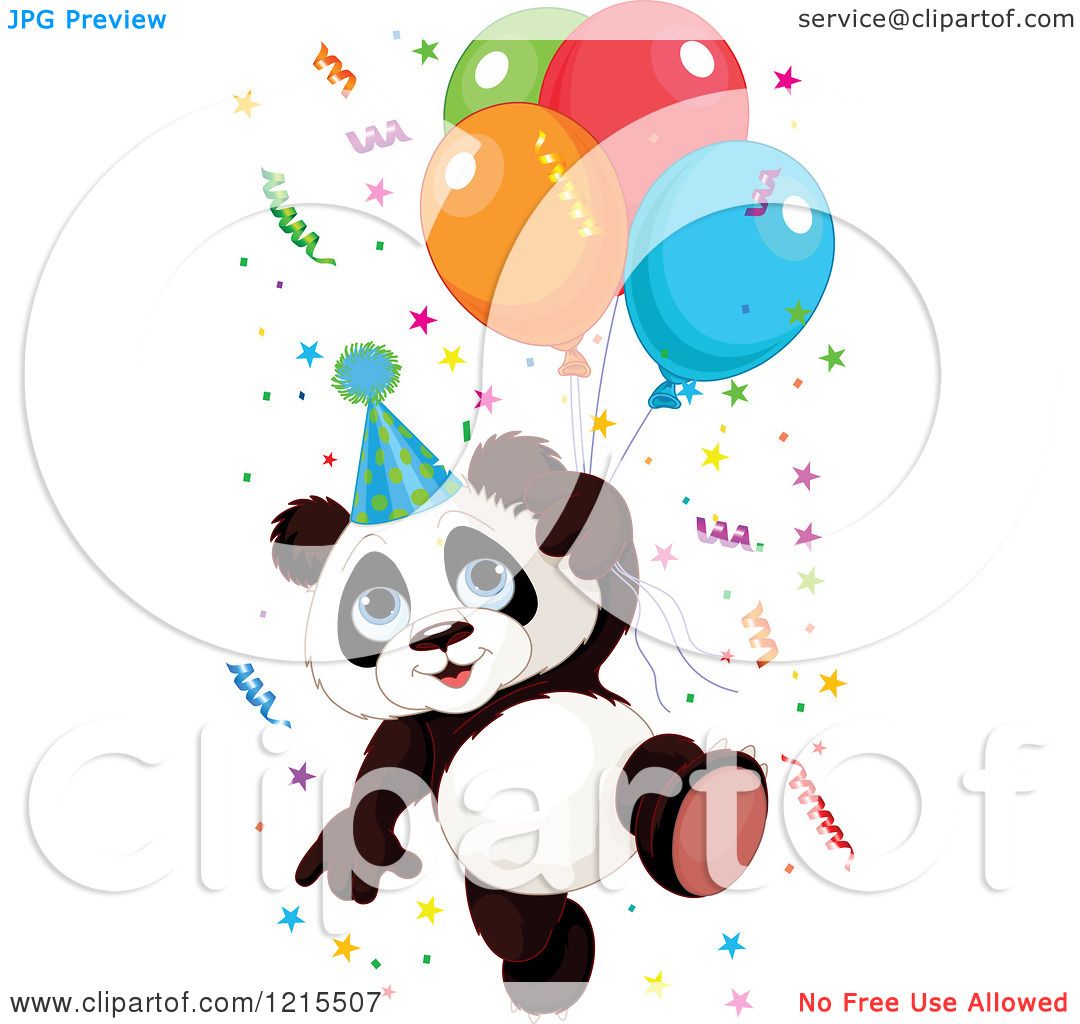 clipart panda birthday - photo #31