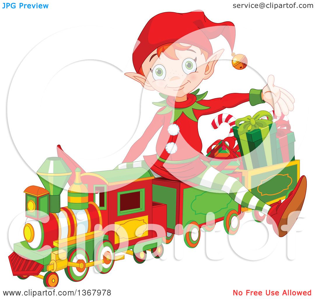 free clipart christmas train - photo #45
