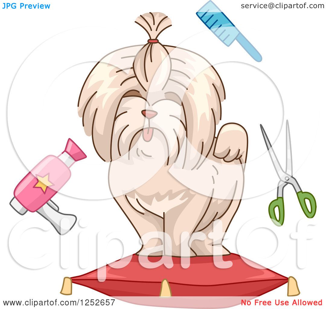 dog grooming clipart - photo #24