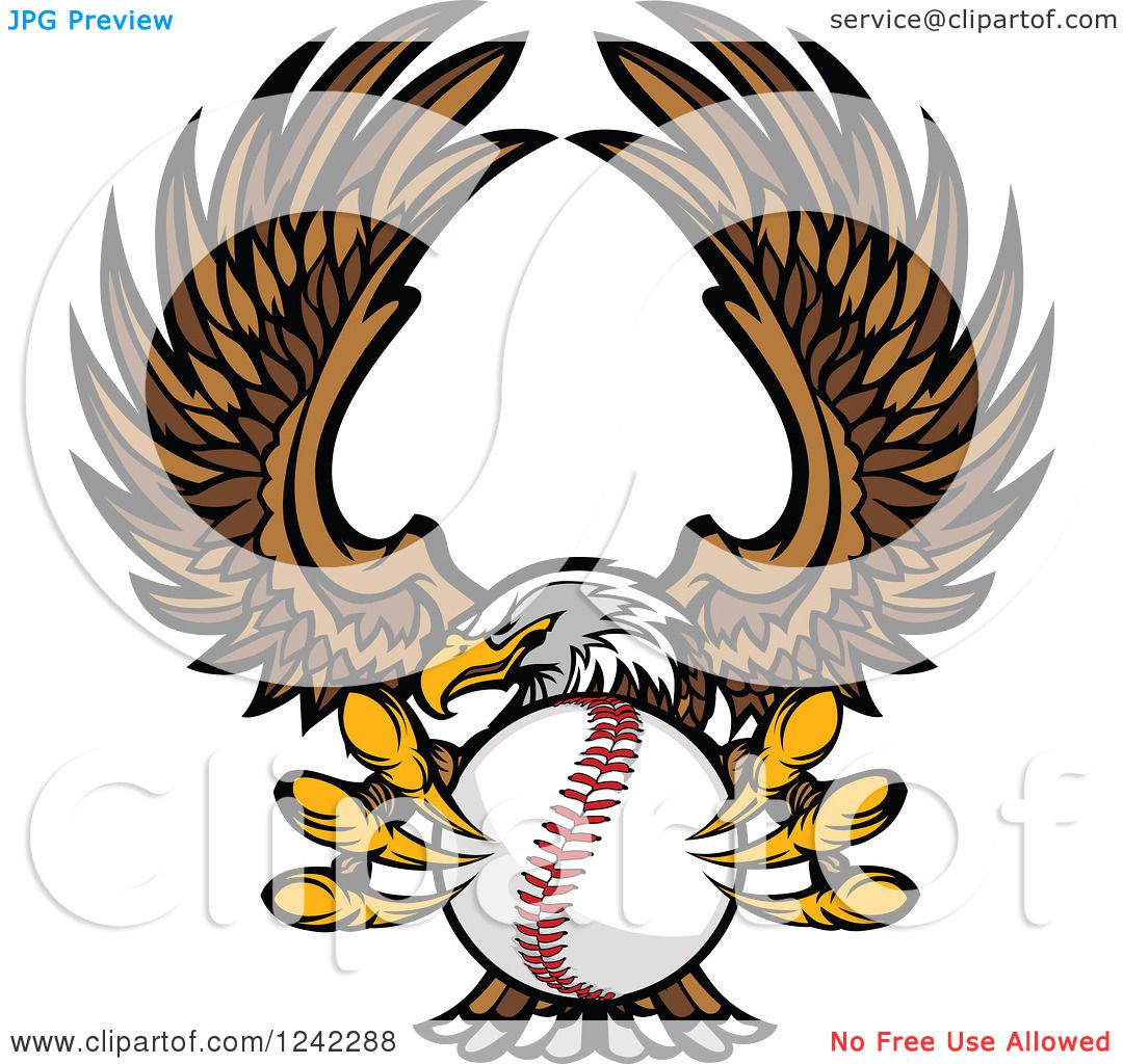 eagle baseball clipart - photo #24