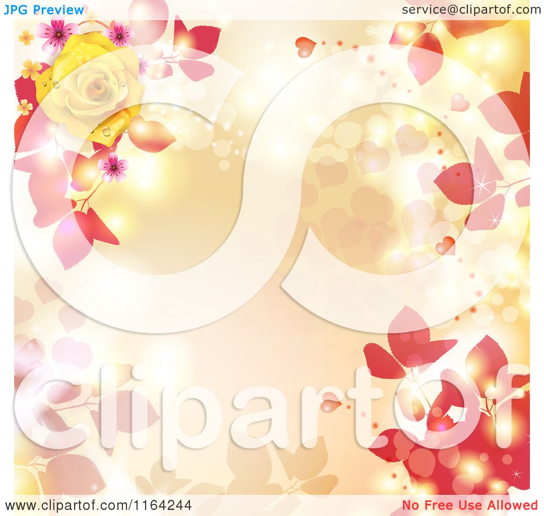 clipart of roses and hearts - photo #37