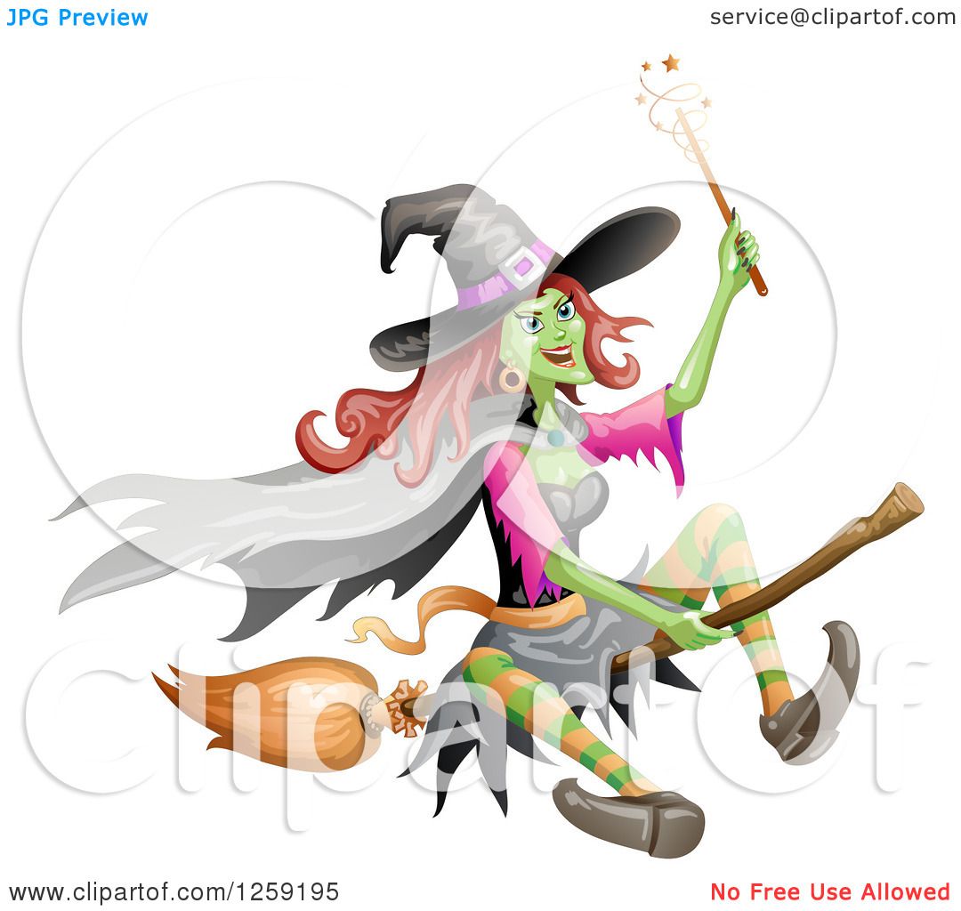green witch clipart - photo #30