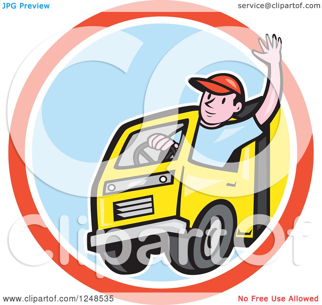 delivery driver clipart - photo #12