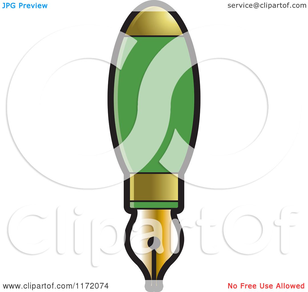 clipart green pen - photo #46