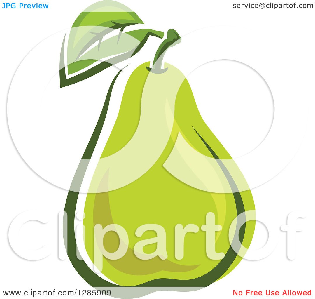 green pear clip art - photo #50