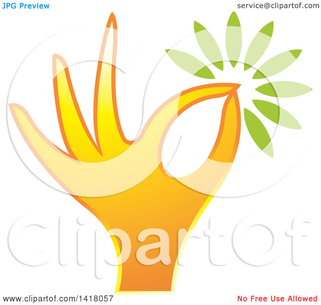 clipart hand holding flower - photo #15