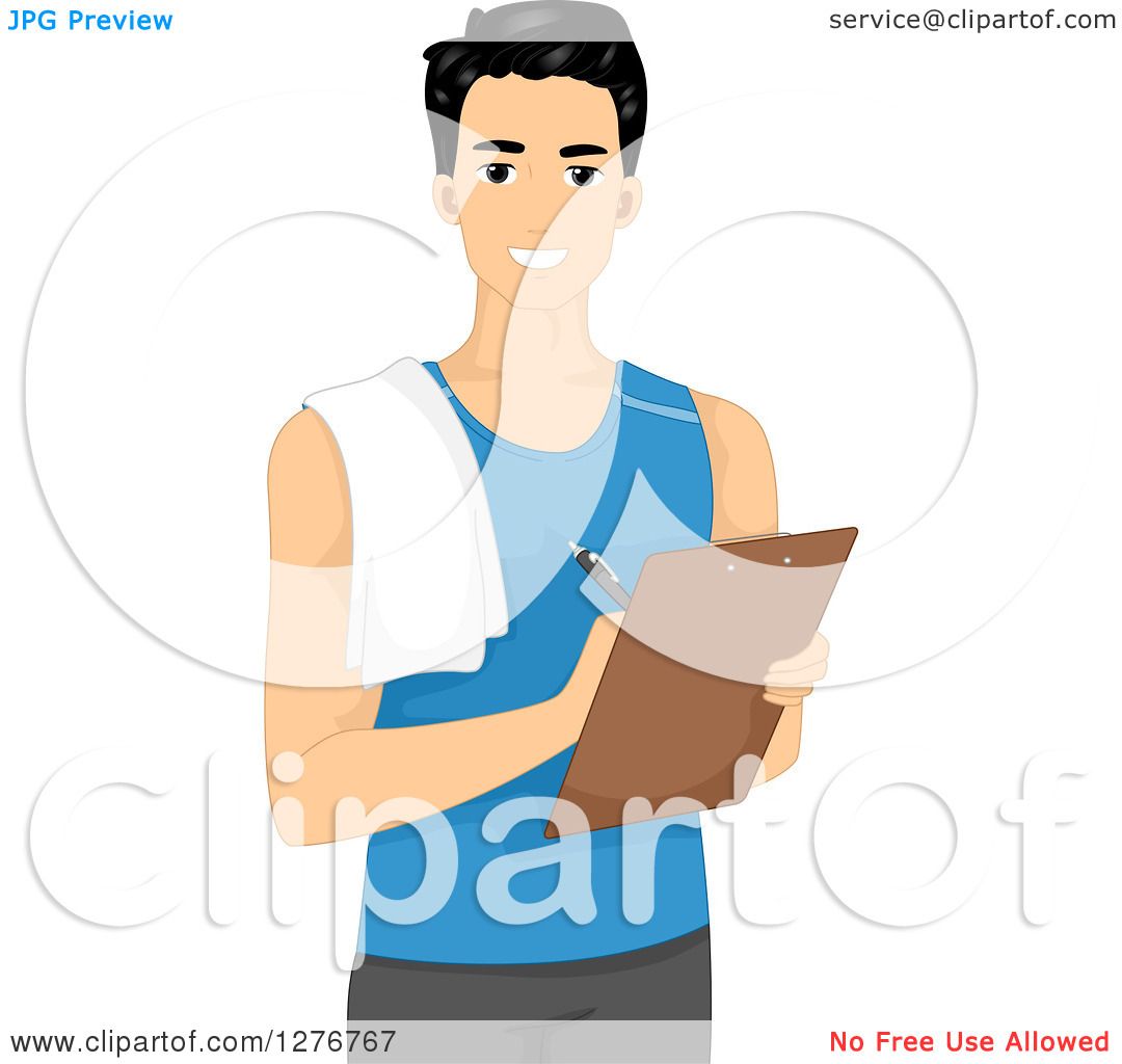 fitness trainer clipart - photo #12