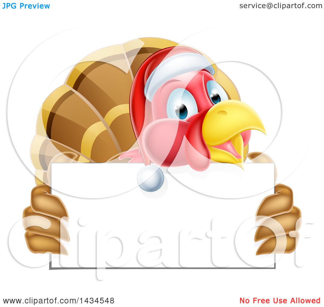 christmas turkey clipart - photo #49