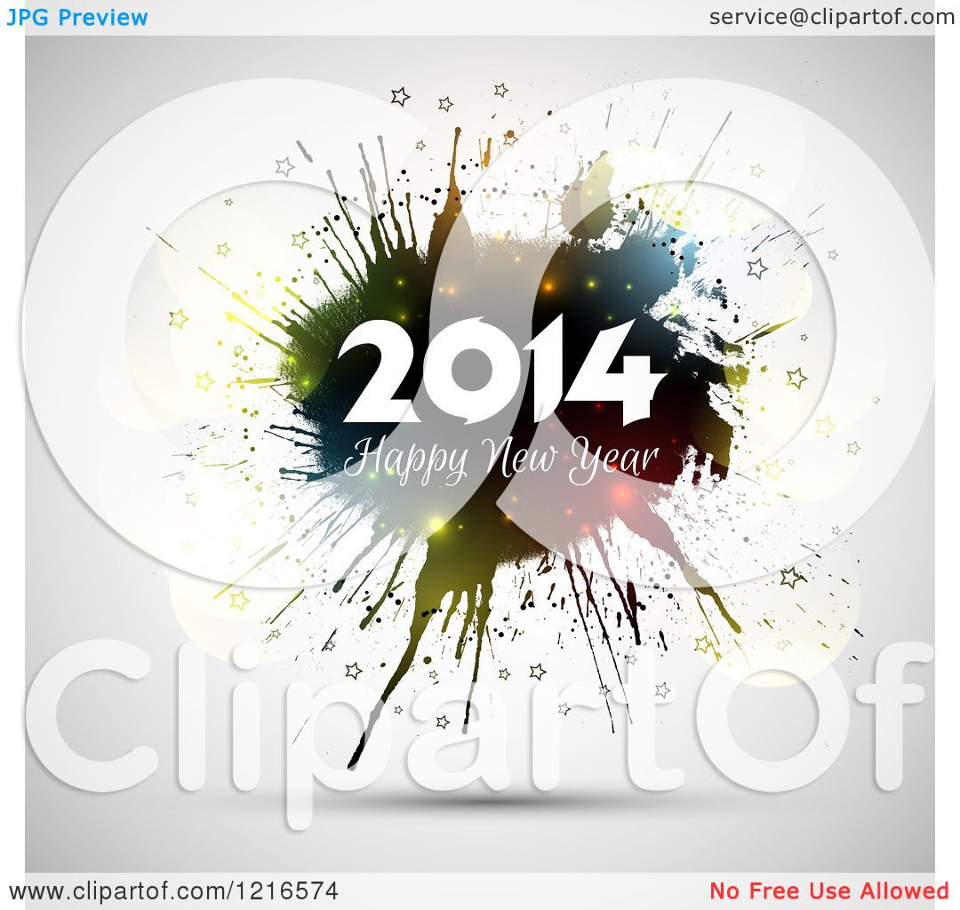 clipart happy new year 2014 - photo #50