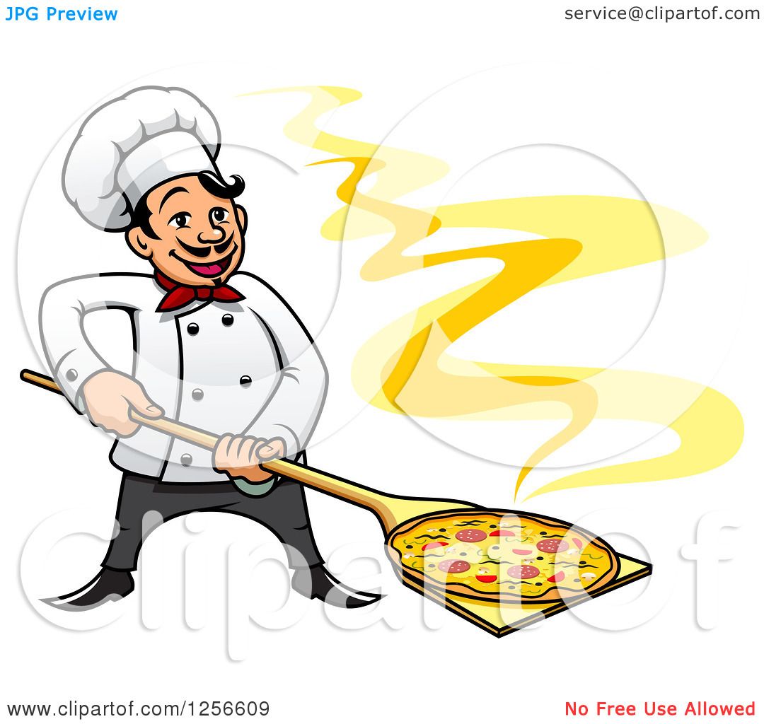 free clipart pizza chef - photo #46