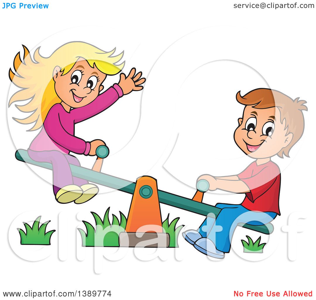 boy and girl playing clipart - photo #36
