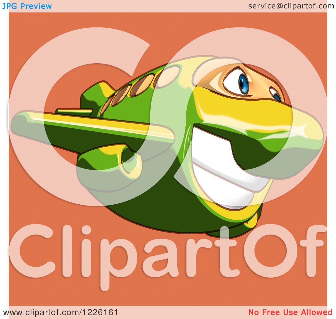 green airplane clipart - photo #48