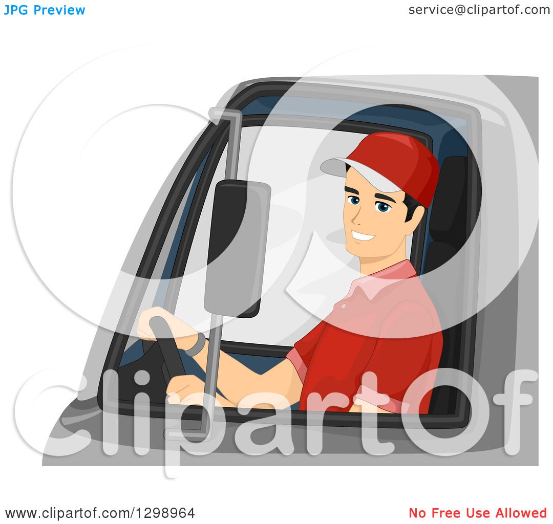 delivery driver clipart - photo #45
