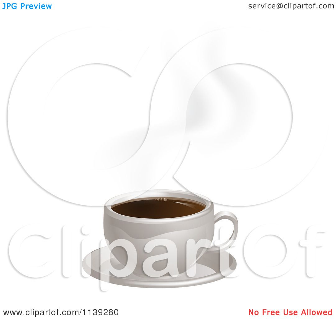 steaming cup of coffee clipart - photo #29