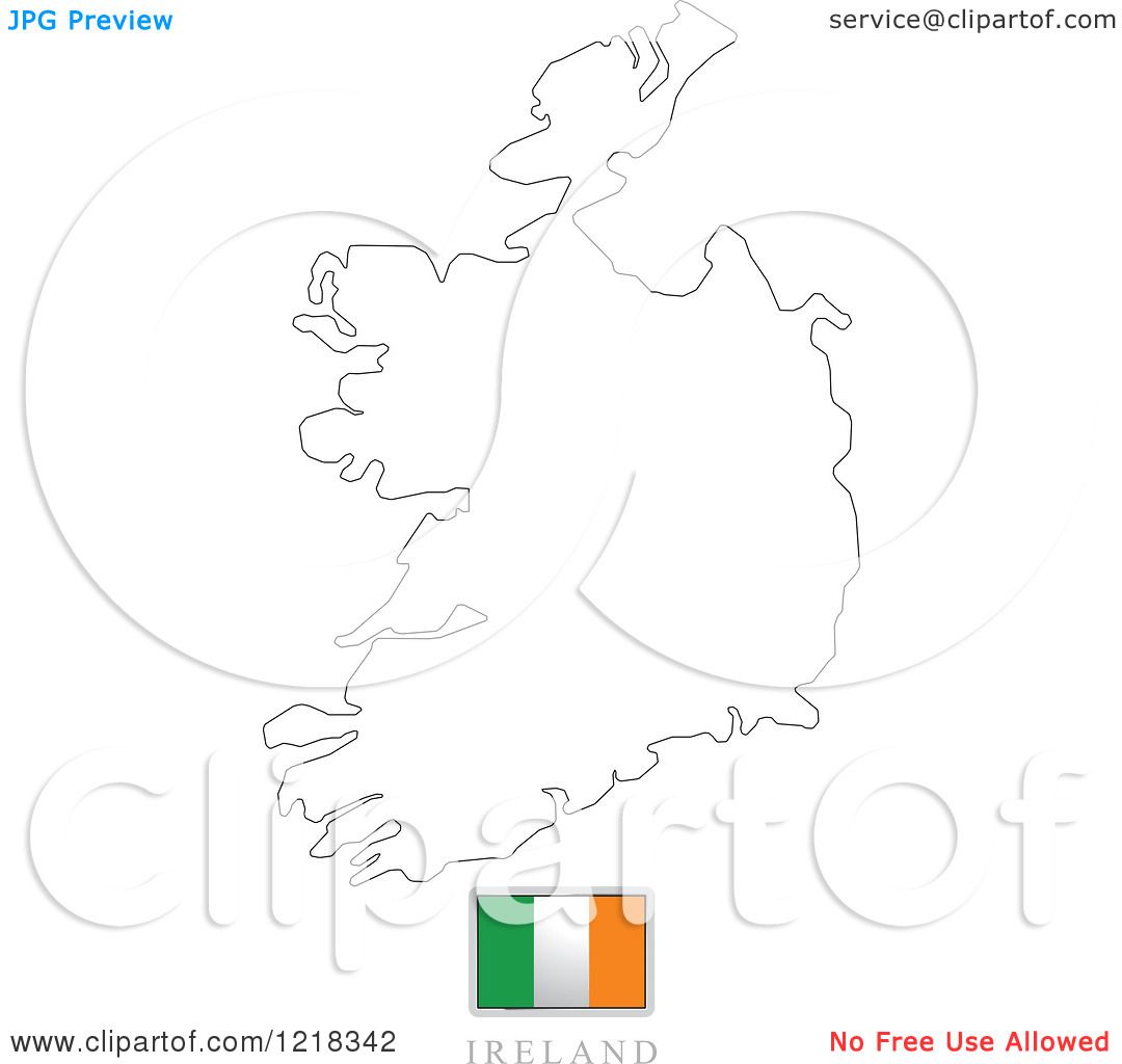 free clipart map of ireland - photo #43