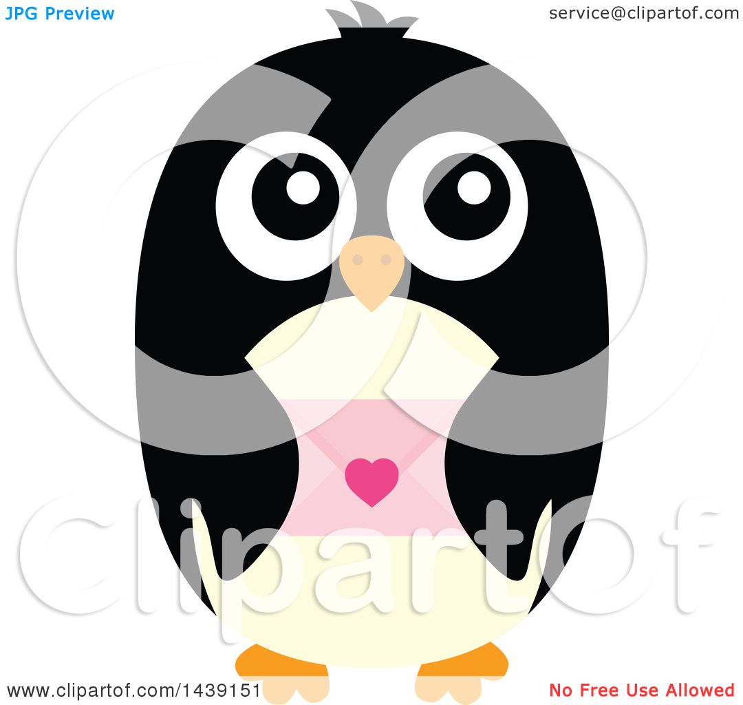 penguin valentine clipart - photo #35