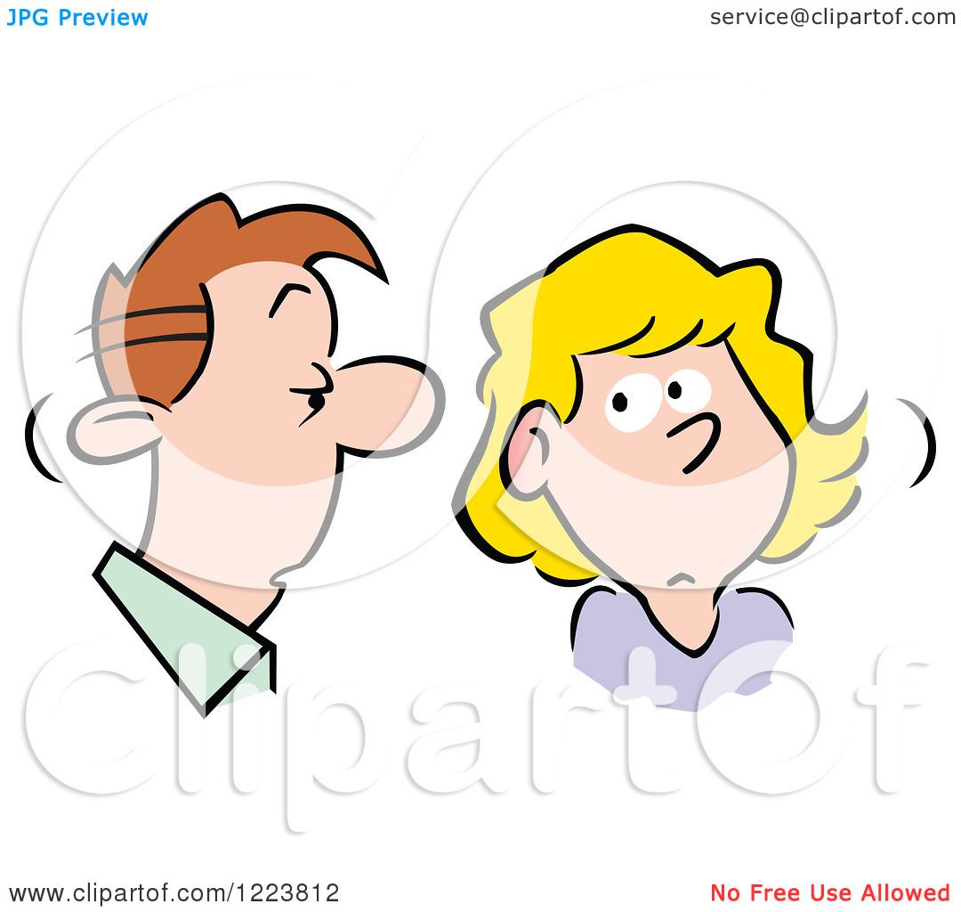 clipart man and woman talking - photo #47