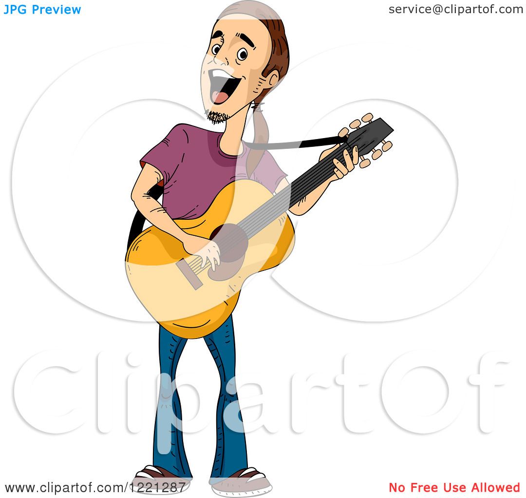 clipart man playing guitar - photo #37