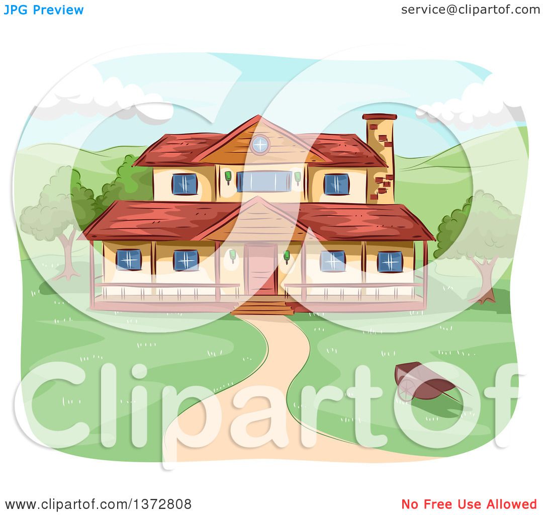 two story house clipart - photo #19